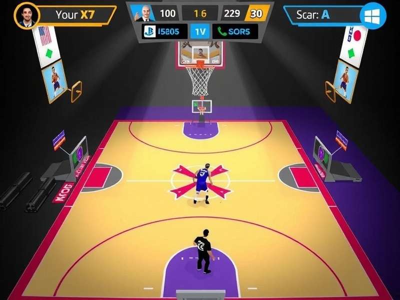 Fast Break Kings India 3-on-3 Gameplay